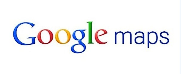 Google Map Word Logo
